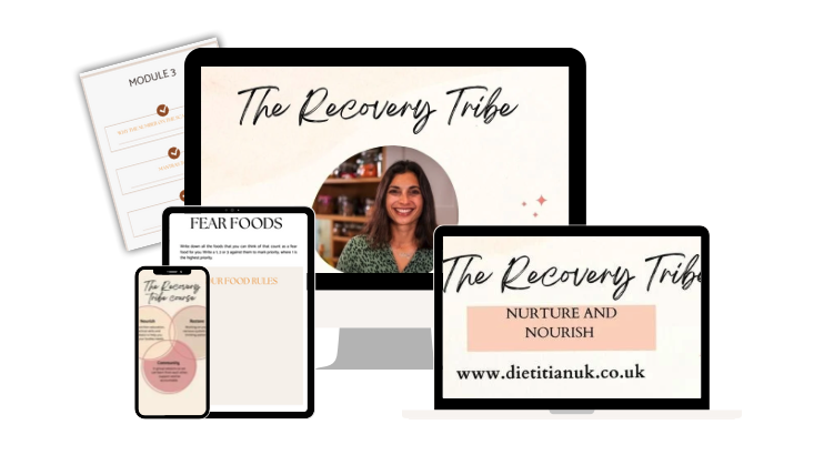 The recovery tribe is a 12 week online eating disorder recovery course